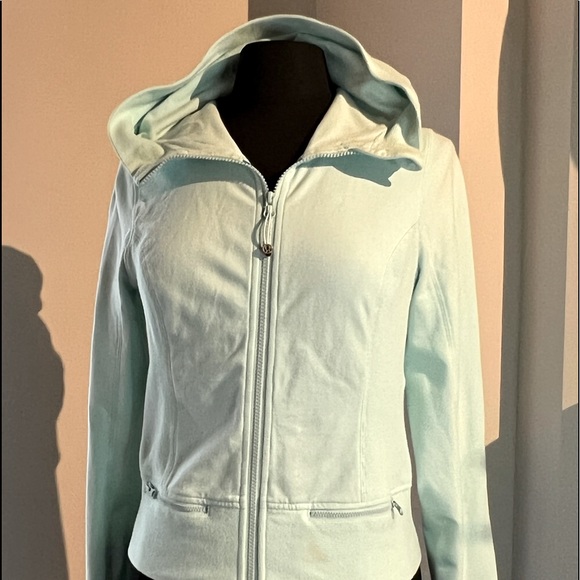 Lululemon hoodie in baby blue - Picture 1 of 8